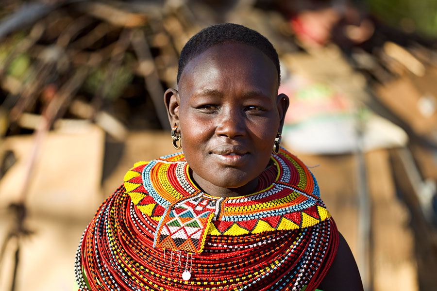 80a. Woman from the Samburu tribe   Kenya